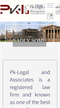 Mobile Screenshot of pklegal.org