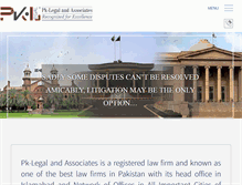 Tablet Screenshot of pklegal.org